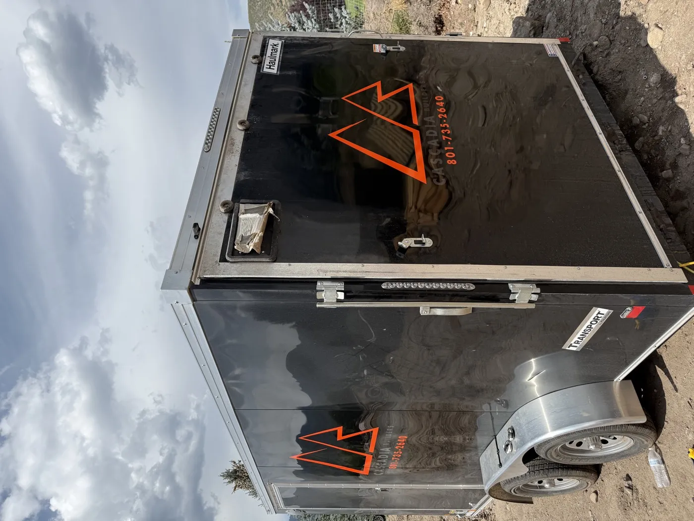 Enclosed trailer wrap by Summit Wraps Utah