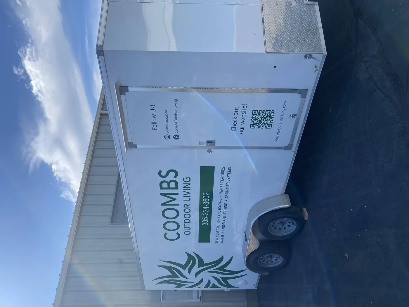 Full side view of a food truck wrap by Summit Wraps Utah